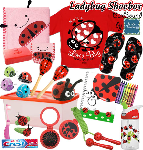 Ladybug Shoebox - Box Bound by MadeCreatively