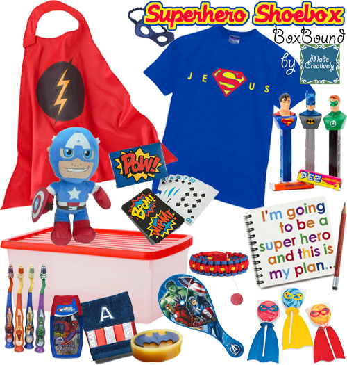 Superhero Shoebox - Box Bound by MadeCreatively